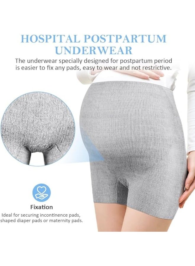 Bukela Disposable Postpartum Underwear, High-Waisted Disposable Panties For Women, Ultra-Soft, Breathable And Stretchy Maternity Panties For Urinary Incontinence Recovery And Travel, 4 Pieces - Image 3